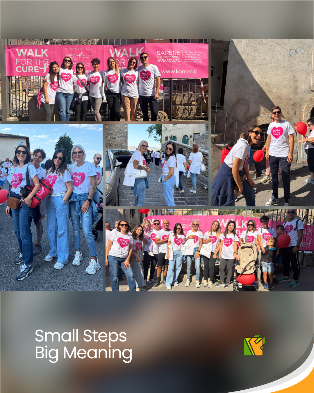 Walk for the Cure Ferentino: Intermodaltrasporti presente!